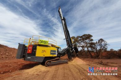 新一代安百拓爆破钻机首次被澳大利亚客户使用