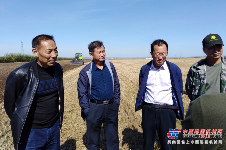 河北宣工领导带队调研农业机械项目