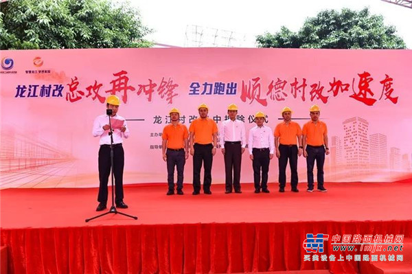 百机起舞！柳工挖掘机在顺德龙江展现硬核破拆实力