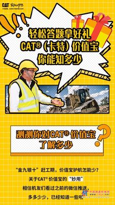 测测你对CAT®(卡特)“价值宝”有多了解
