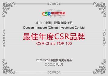 第四届CSR中国教育奖揭晓 斗山一举斩获两项大奖