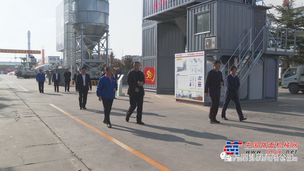 山东天齐置业集团股份有限公司一行来宾参观方圆集团