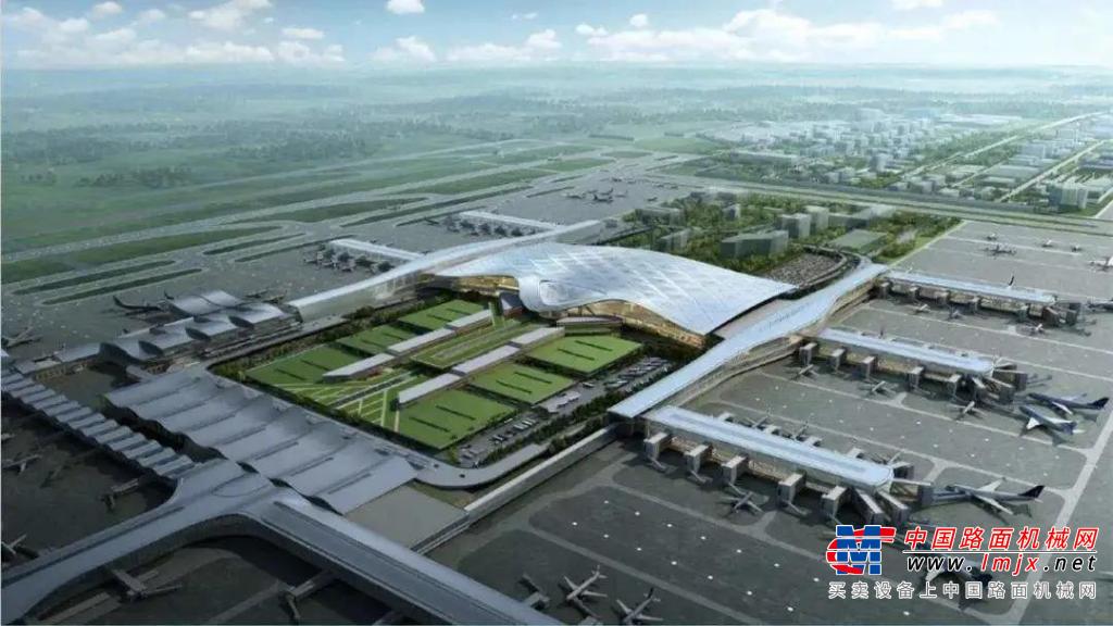 華東第二大！三一成套混凝土裝備參建蕭山國際機場