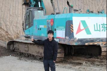 2年买5台山河智能旋挖钻，90后老板的创业路越走越顺