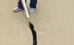 宜讯灌缝机施工视频