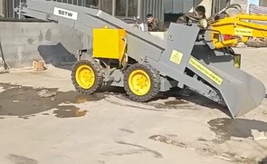 宜迅 YX-60 轮式扒渣机展示视频