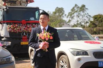 最强排面！徐工泵车变身“豪华婚车”迎接新娘