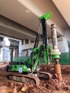 泰恒低净空旋挖KR300ES助力深圳基础建设