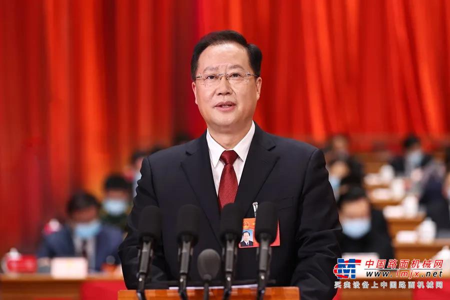湖南省政府工作报告，两次提及“三一重工”