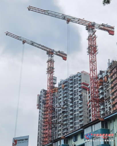 中联重科高效助建全球最高预制住宅项目 塔机定制设计走俏新加坡高端市场 