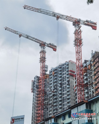 中联重科高效助建全球最高预制住宅项目 塔机定制设计走俏新加坡高端市场 