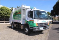 配备艾里逊自动变速箱的环卫车在巴西的包鲁市首次亮相