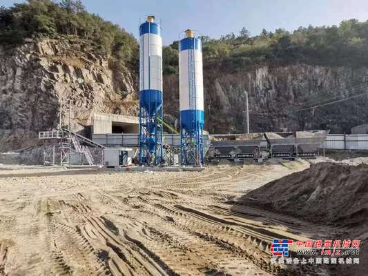 方圆稳定土拌和站为温州道路建设做贡献
