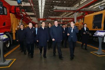 向英雄的湖北人民致敬！湖北党政代表团考察三一