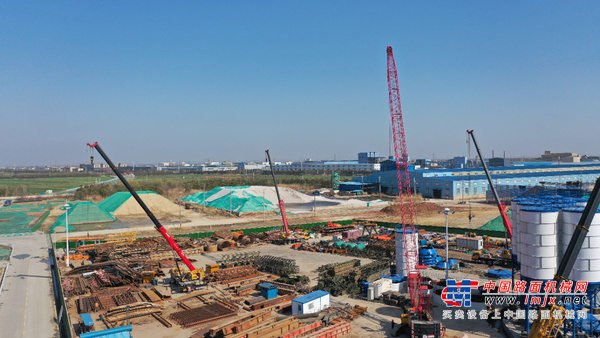 三一重工：四个“首创”、六个“之最”，常泰长江大桥建设全面加速