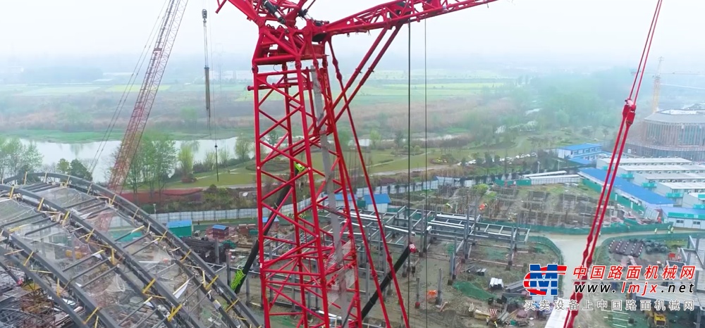 三一重工：118米！SCC3200A-1吊装全世界跨度最大的木结构建筑之一