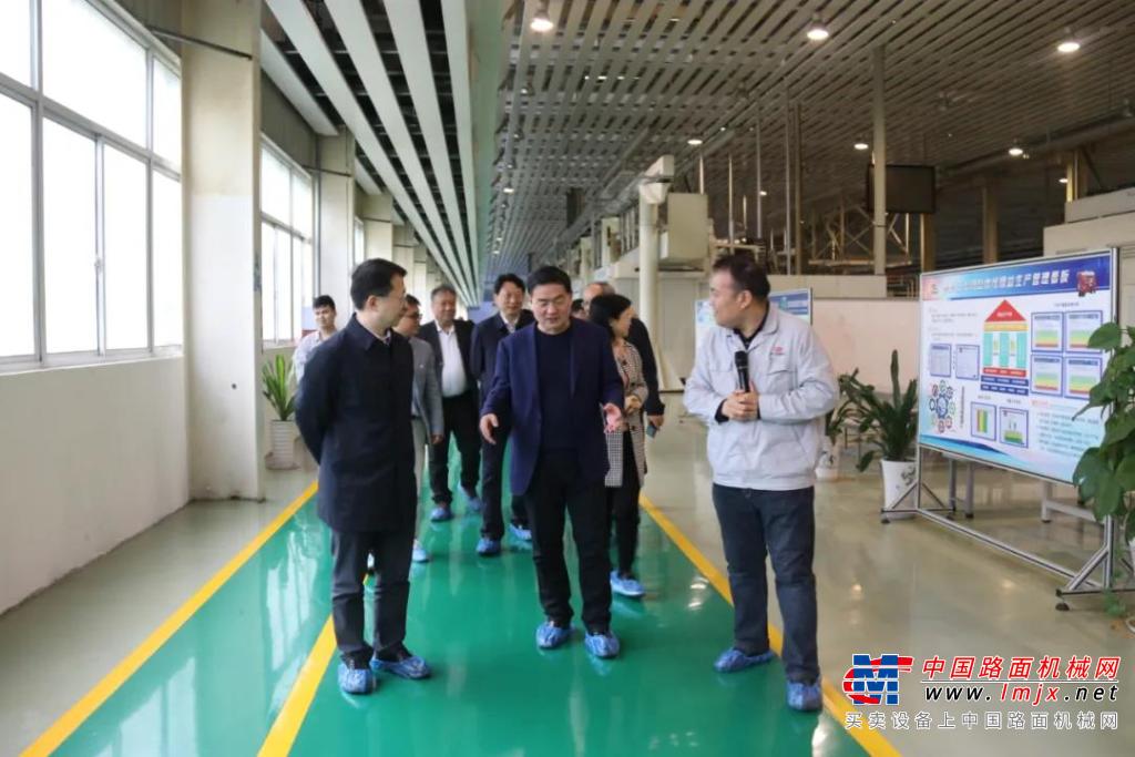 安徽省政协副主席李和平一行到汉马科技集团调研