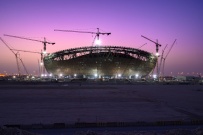 深入“一带一路”国家建设 中联重科塔机助力完成2022世界杯主场馆封顶