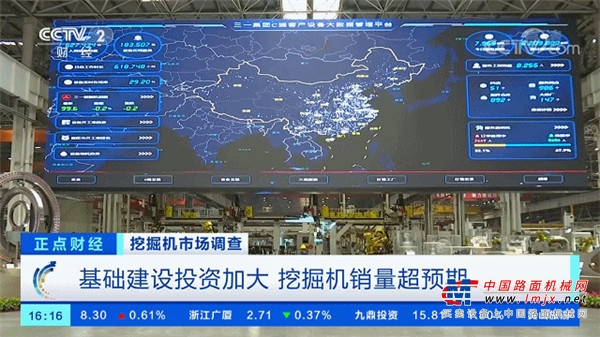 挖掘机市场有多火？跟着央视看三一