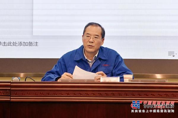 合力叉车集团党委召开2020年度所属党组织书记述职评议会