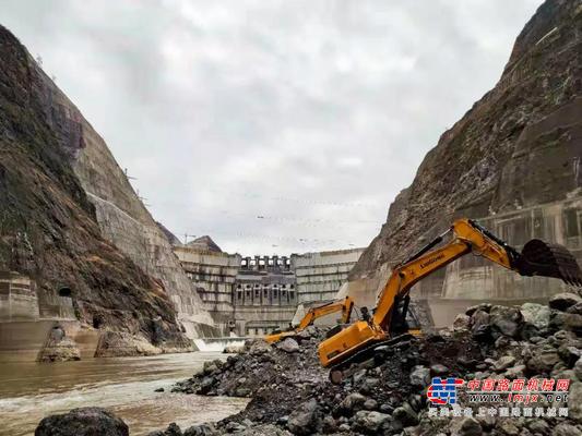 大国工程|柳工挖掘机助力在建世界最大水电工程