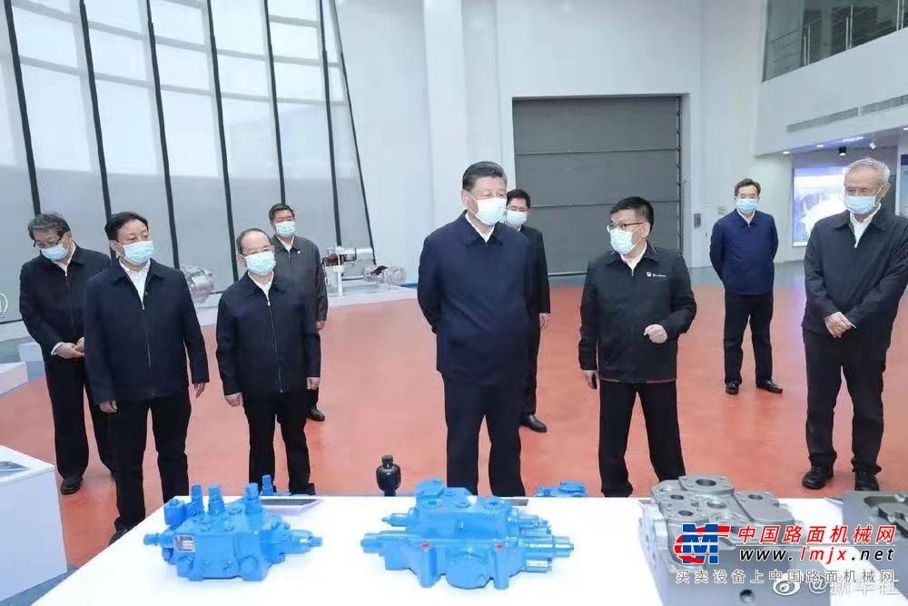 总书记柳工考察  高质量发展  创新自强  振兴中国装备制造业