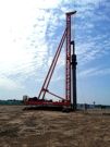 郑济铁路建设又有大动作，国内高铁施工最大直径管桩试桩打响“第一锤”！