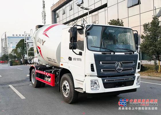 国六升级！三一全新两桥搅拌车，狭窄工况、小方量运输首选