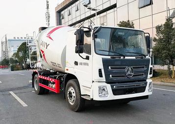 国六升级！三一全新两桥搅拌车，狭窄工况、小方量运输首选