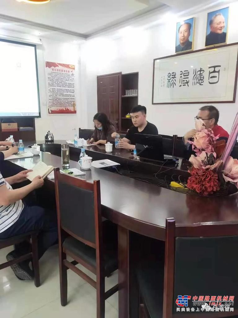 快讯！固安县工商联领导莅临百滤得公司调研