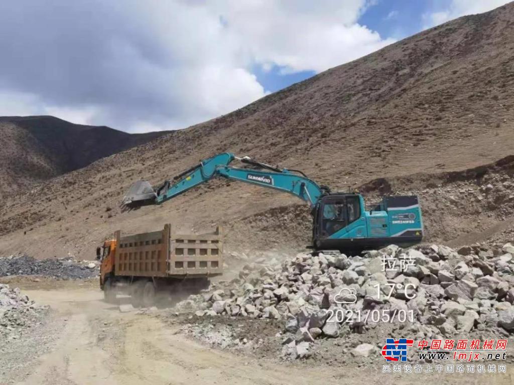 山河智能：全国首台纯电动智能挖掘机挑战青藏高原