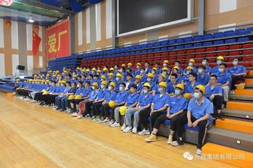 烟台大学机电汽车工程学院的学生来方圆集团实习