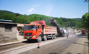 维特根工地报告 | 双层同步就地冷再生技术在陕西S106黄陵段成功应用
