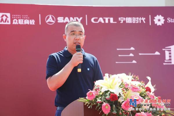绿动中原，郑州批量三一纯电动搅拌车完美交付