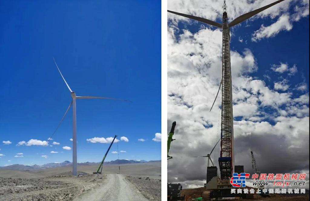 5150米！ 中聯重科履帶吊再創全球最高海拔風電吊裝新紀錄