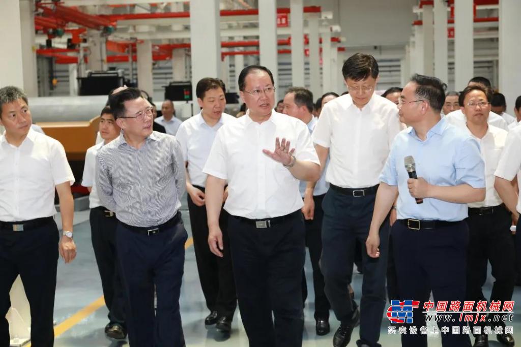 毛伟明省长点赞三一：为湖南工业发展做了个标杆！