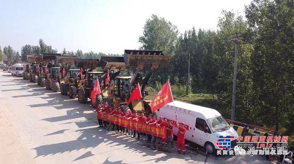 三一重工：好消息：湘元机械助力河南，鹤壁浚县卫河新镇彭村段决口封堵成功！