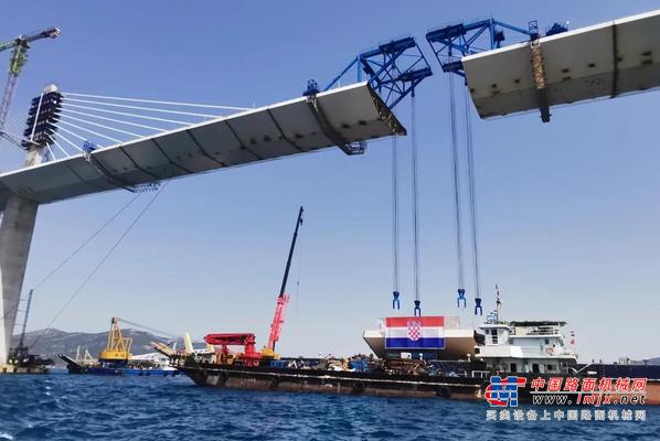 跨海大桥合龙！三一装备圆克罗地亚“国家梦”