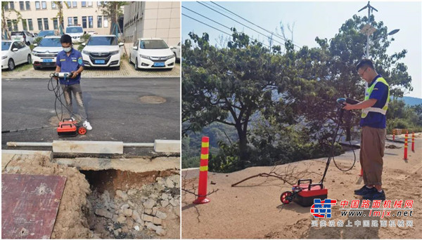 	他们探测公路约87公里