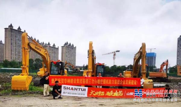 山推挖掘机——美丽城市的建设者
