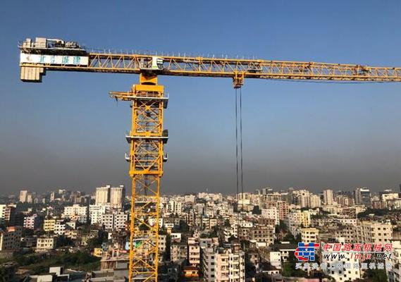 一带一路丨孟加拉BRAC大学新校区拔地而起 中联重科塔机高效参建