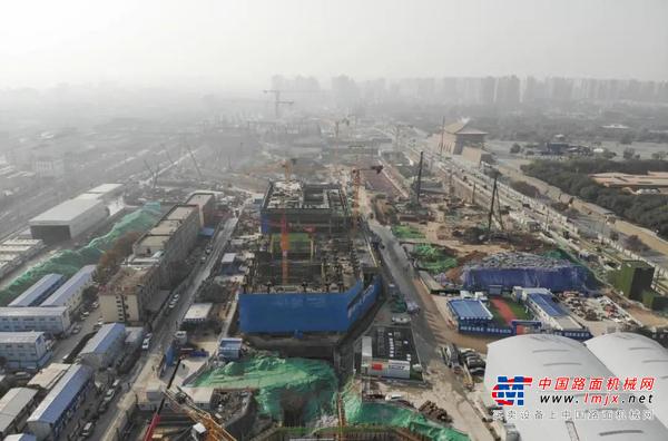 为西安全运会全力以赴！三一助力西安火车站改造工程提前完工