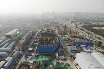 为西安全运会全力以赴！三一助力西安火车站改造工程提前完工