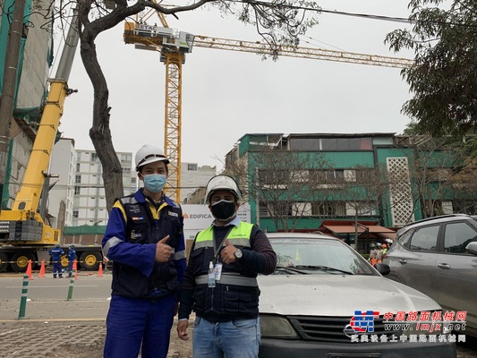 用实力赢得认可！中联重科动臂塔机突破秘鲁市场