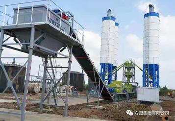 方圆稳定土拌和站服务长春至太平川高速公路建设