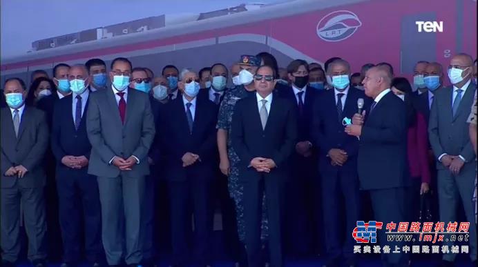 總統揭幕！“中車造”齋月十日城市域列車抵達埃及