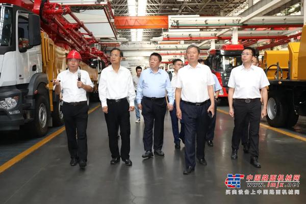 中石油首席专家到访三一集团