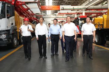 中石油首席專家到訪三一集團