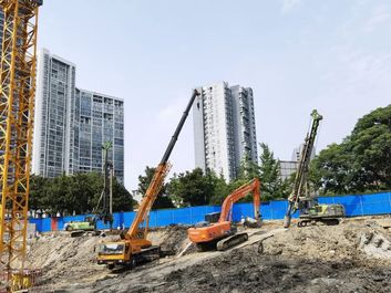 情系工民建 泰信旋挖荐┃江苏泰信KR90A江阴房建项目表现卓越