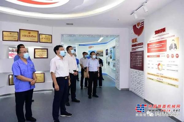 省委组织部副部长鲁锋一行到陕煤集团所属陕建机股份公司调研